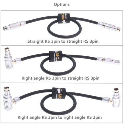 RS 3pin to 3pin 24V Power Start/Stop Cable for Sony Venice Camera Rialto DSMC2 ARRI Alexa Cinetape Tilta Trigger