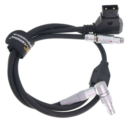 7 Pin Male to 3 Pin Male + D Tap Run Stop Power Cable for ARRI Cforce RF Motor Cmotion cPRO Motor | camin CAM| Alexa| Amira
