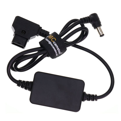 D tap to DC Power Cable for Canon C70 XF705 XF605 Camera 24V, D-tap to DC Barrel 90cm
