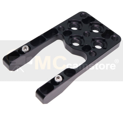 WCU-4 Base Plate for ARRI WCU-4 Wireless Focus Hand Unit, Bottom Cheese Plate Bracket Installation Kit Mounting with 3/8"-16 & 1/4"-20 Screw