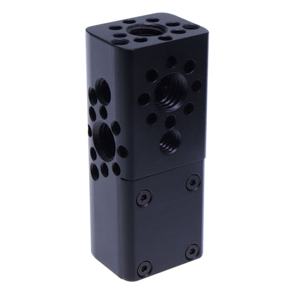 Portable Top Handle Extension with 3/8 1/4 Locating Pins for Sony ARRI RED Camera, Multiple Mounting Holes, Professional Video Accessories Al DIY Fixture Camera Handle Grip
