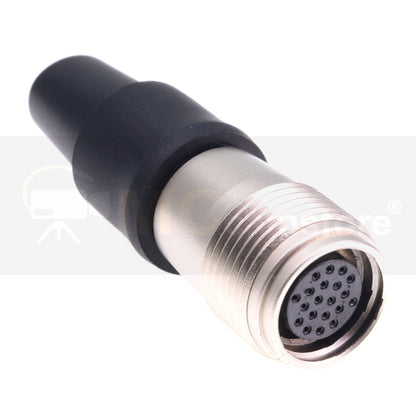 20 Pin Female Inline Socket Hirose HR25A-9J-20S Female Push Pull Self Locking Connector for Cabio's servo Zoom Motor