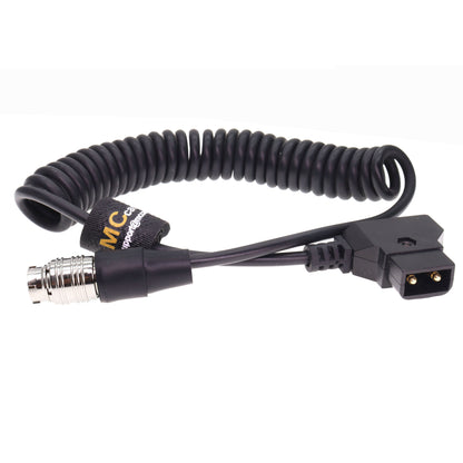 D TAP to Hirose 20-Pin Power Coiled Cable for Fujinon Cabrio Lens Servo Motor