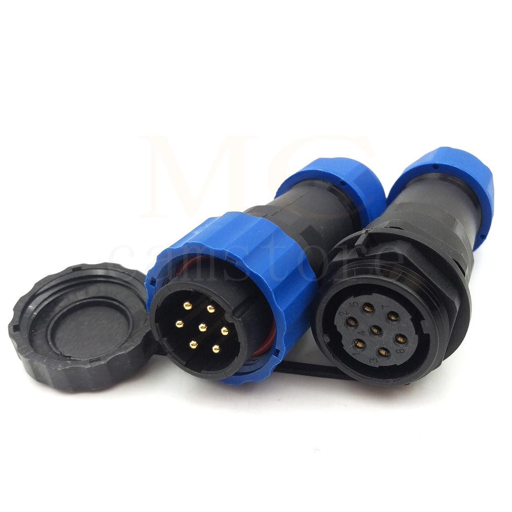 SD20 IP68 Waterproof Connector, 1 - 14 pin IP68 Aviation Power Connector